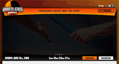 Desktop Screenshot of granitestategames.org