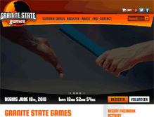 Tablet Screenshot of granitestategames.org